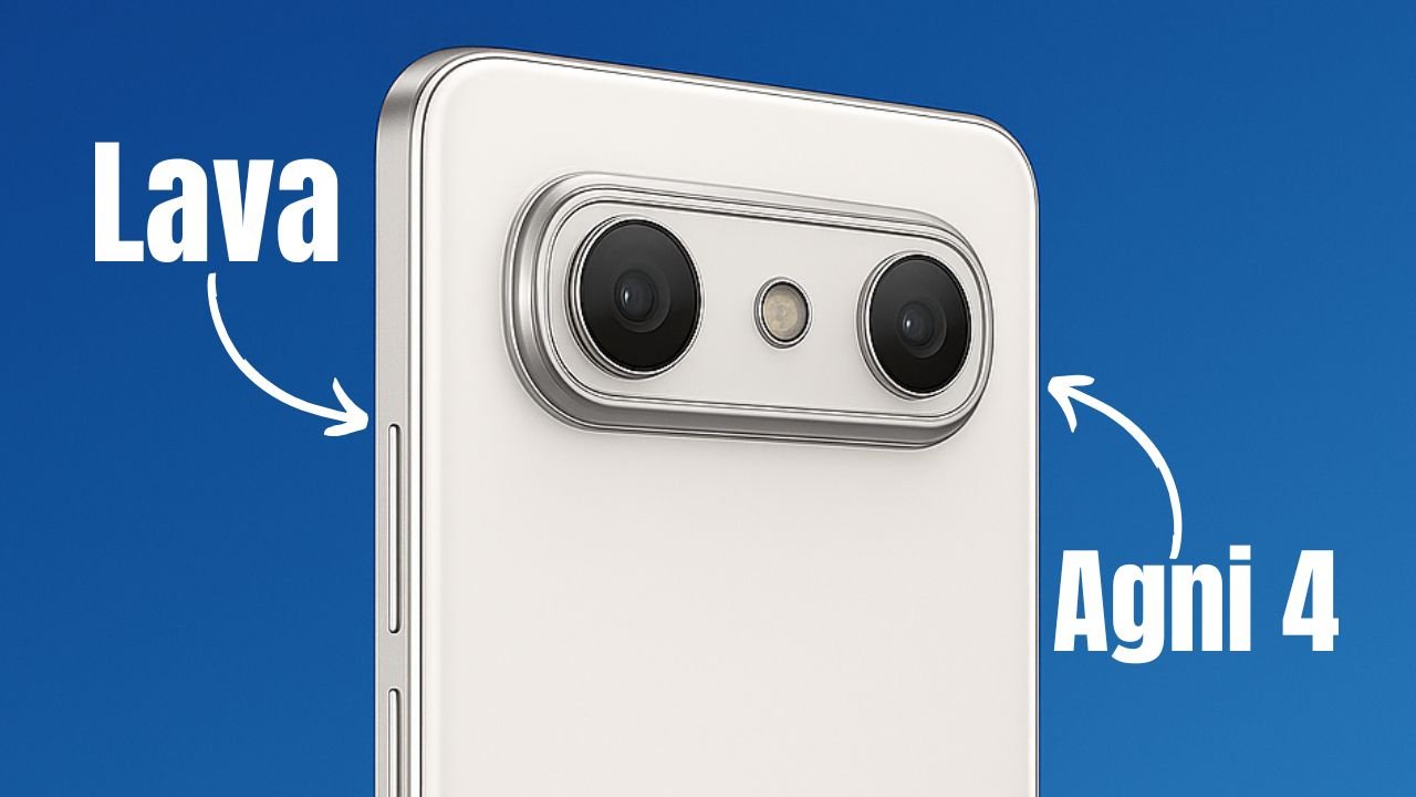 Lava Agni 4- Massive 7,000mAh Battery & Flagship Chip at ₹2,500