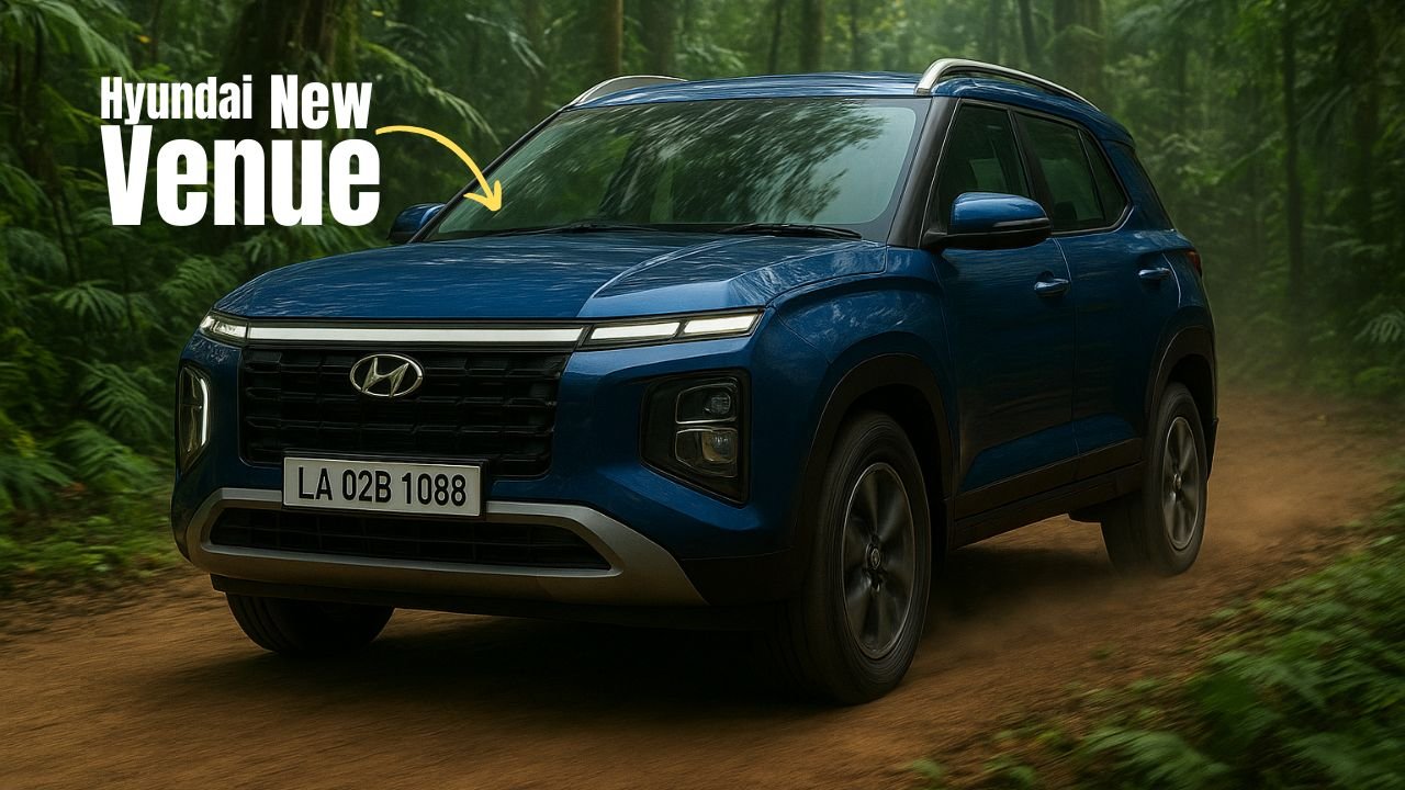 Hyundai Venue Launched, ADAS & Turbo Power Under ₹9 Lakh!