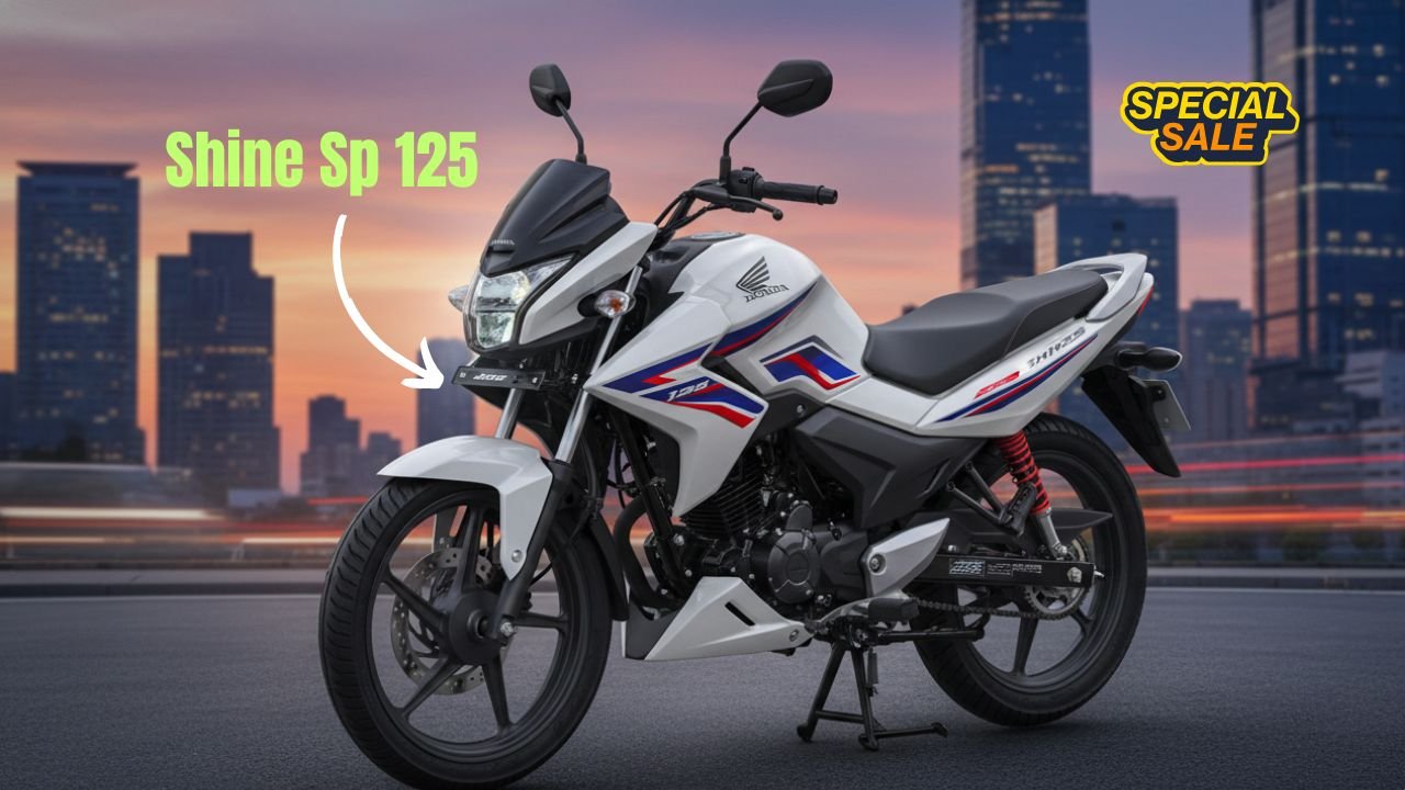 This New Honda Shine SP 125 Promises 65+ kmpl Mileage!