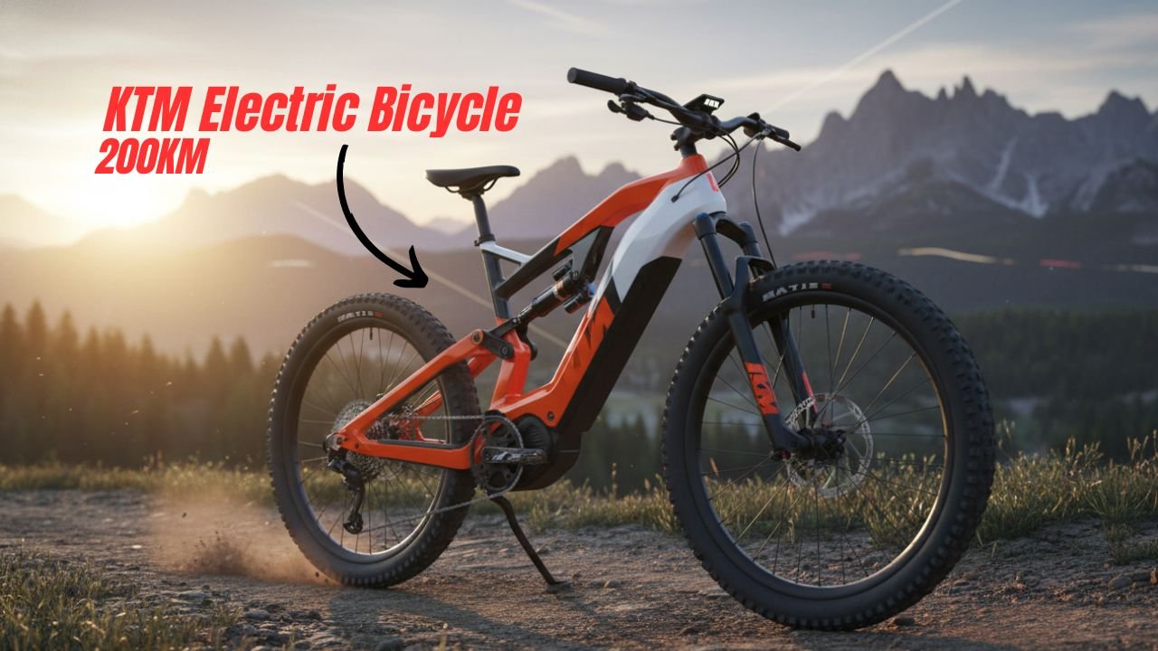 KTM’s E-Bike Revolution, 250W Motor, 200 km Range, and Fast Charging!